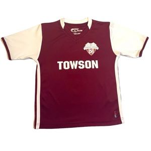 Towson United Boy's Soccer Short Sleeves Jersey/Size-S/